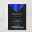 Search for royal blue and black wedding invitations Elegant