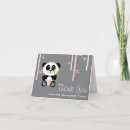 Search for panda thank you cards Animal