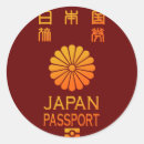Search for passport stickers Japan