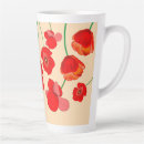 Search for red poppy flowers mugs Vintage