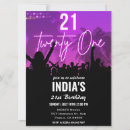 Search for neon 21st birthday invitations Trendy