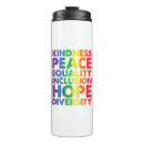 Search for peace travel mugs Pride