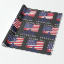 Search for veteran wrapping paper 4th of july