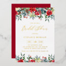 Search for december bridal shower invitations Winter