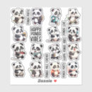 Search for kawaii pandas stickers Panda party