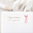 Search for tying the knot return address labels Elegant
