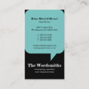 Search for speech bubble business cards Marketing