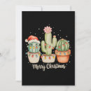 Search for cactus christmas invitations Xmas