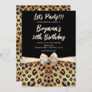 Search for gold leopard invitations Elegant