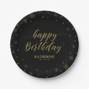 Search for happy birthday glitter plates Sparkle