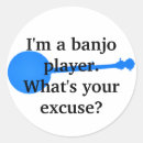 Search for banjo player stickers Funny