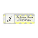 Search for yellow chevron return address labels Grey