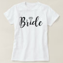 Search for lettering womens tshirts Bride