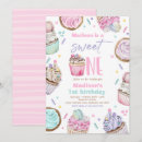 Search for cupcake 1st birthday invitations Sweet one birthday