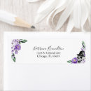 Search for purple love return address labels Watercolor