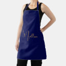 Search for brown and blue aprons Modern