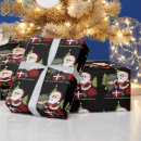 Search for military christmas wrapping paper Santa claus