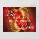 Search for dancing heart postcards Music