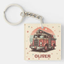 Search for fire truck key rings Retro