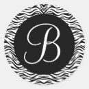 Search for zebra wedding stickers Black and white
