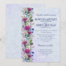 Search for blue thistle invitations Rustic
