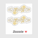Search for flower garland stickers White