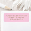 Search for gold pink return address labels Girly