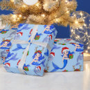 Search for mermaid wrapping paper Cute