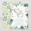 Search for baby birthday invitations Safari