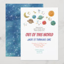 Search for moon 1st birthday invitations Solar system