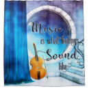 Search for music shower curtains Band