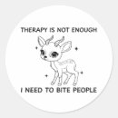 Search for i bite stickers Humour