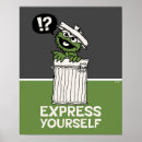Search for characters posters Oscar the grouch