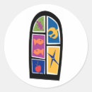 Search for stained glass christian stickers Religion