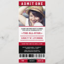 Search for sports ticket baby shower invitations For her