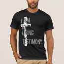 Search for testimony tshirts Christianity
