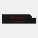 Search for vampire bumper stickers Fantasy
