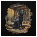 Search for black lab fabric Animals