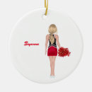 Search for cheerleader christmas tree decorations School spirit