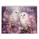 Search for owl calendars Whimsical