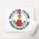 Search for funny holiday mousepads Dr seuss