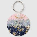 Search for swirl round key rings Blue