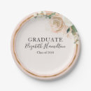 Search for floral graduation plates High school