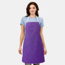 Search for purple glitter aprons Sparkle