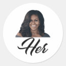 Search for michelle stickers Presidential satire