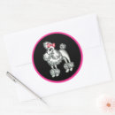 Search for retro poodle stickers Vintage