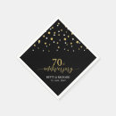 Search for 70th anniversary napkins Modern