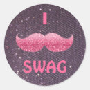 Search for moustache party stickers For her