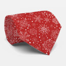 Search for snowflake ties Red