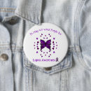 Search for awareness butterfly badges Purple